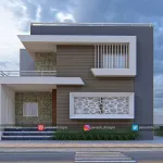 Two Story House Elevation